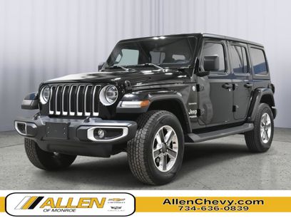 Used 2022 Jeep Wrangler Unlimited Sahara w/ LED Lighting Group