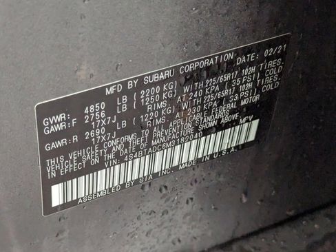 Used 2021 Subaru Outback Premium image 37