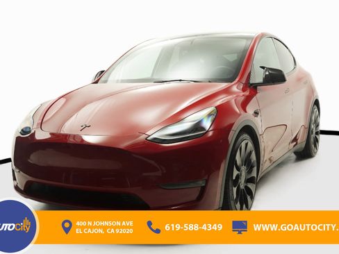 Used 2022 Tesla Model Y Performance AWD/4WD image 1