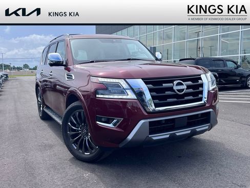 Used 2024 Nissan Armada Platinum w/ Captain's Chairs Package AWD/4WD image 1
