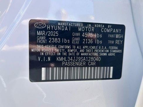 New 2025 Hyundai Sonata SEL FWD image 72