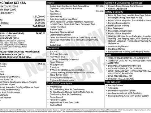 Used 2021 GMC Yukon SLT w/ SLT Luxury Plus Package image 2