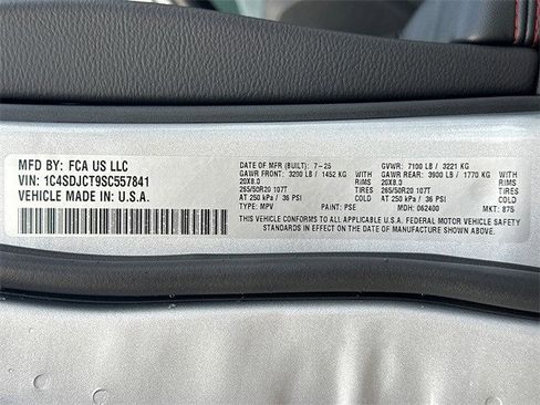 New 2025 Dodge Durango R/T image 41