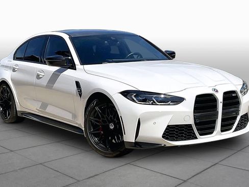 Used 2023 BMW M3 w/ Parking Assistance Package RWD image 3
