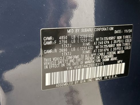 Used 2025 Subaru Outback image 21