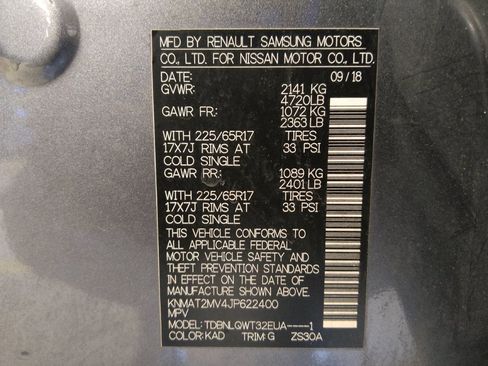 Used 2018 Nissan Rogue SV image 33