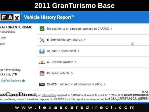 Used 2011 Maserati GranTurismo Convertible image 10