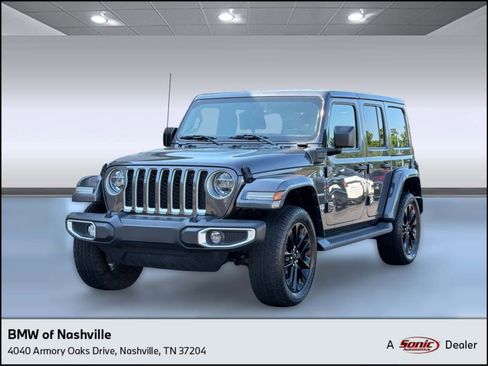 Used 2021 Jeep Wrangler Unlimited Sahara AWD/4WD image 1