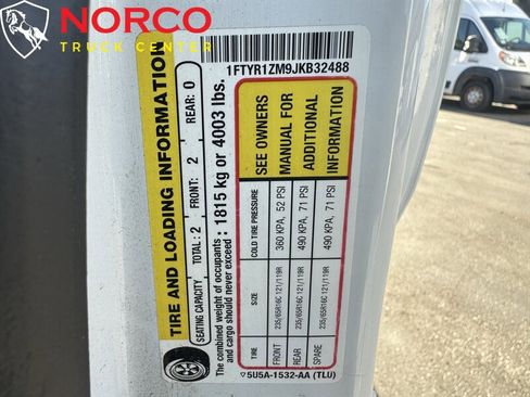 Used 2018 Ford Transit 250 250 T250 Low Roof Cargo w/ Exterior Upgrade Package image 23