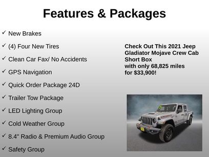 Used 2021 Jeep Gladiator Mojave