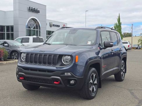 Used 2021 Jeep Renegade Trailhawk w/ Sun & Sound Group AWD/4WD image 1