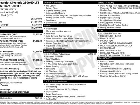New 2026 Chevrolet Silverado 2500 LTZ w/ Trail Boss Package AWD/4WD image 3