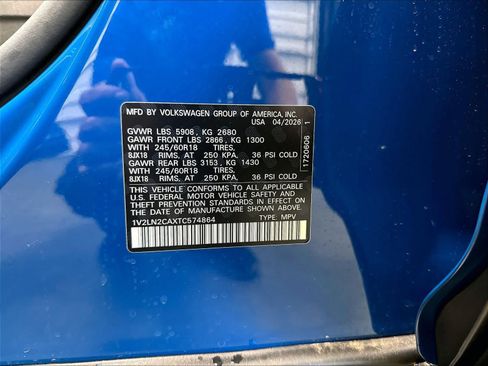 New 2026 Volkswagen Atlas SE AWD/4WD image 8