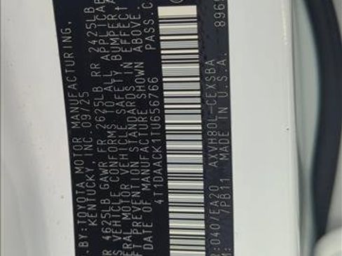 Certified 2026 Toyota Camry SE FWD image 26