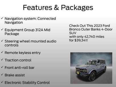 Certified 2023 Ford Bronco Outer Banks