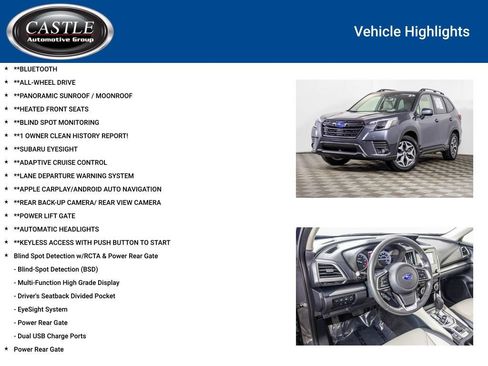 Used 2024 Subaru Forester Premium AWD/4WD image 3