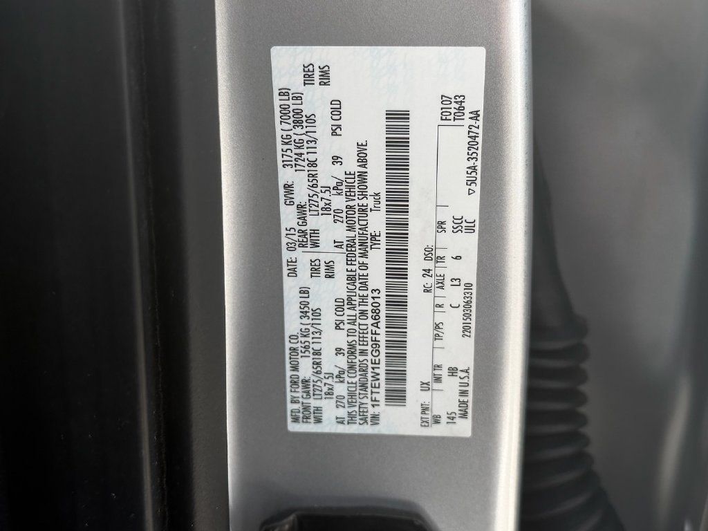 Used 2015 Ford F150 Lariat AWD/4WD image 20