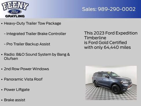 Certified 2023 Ford Expedition Timberline AWD/4WD image 17