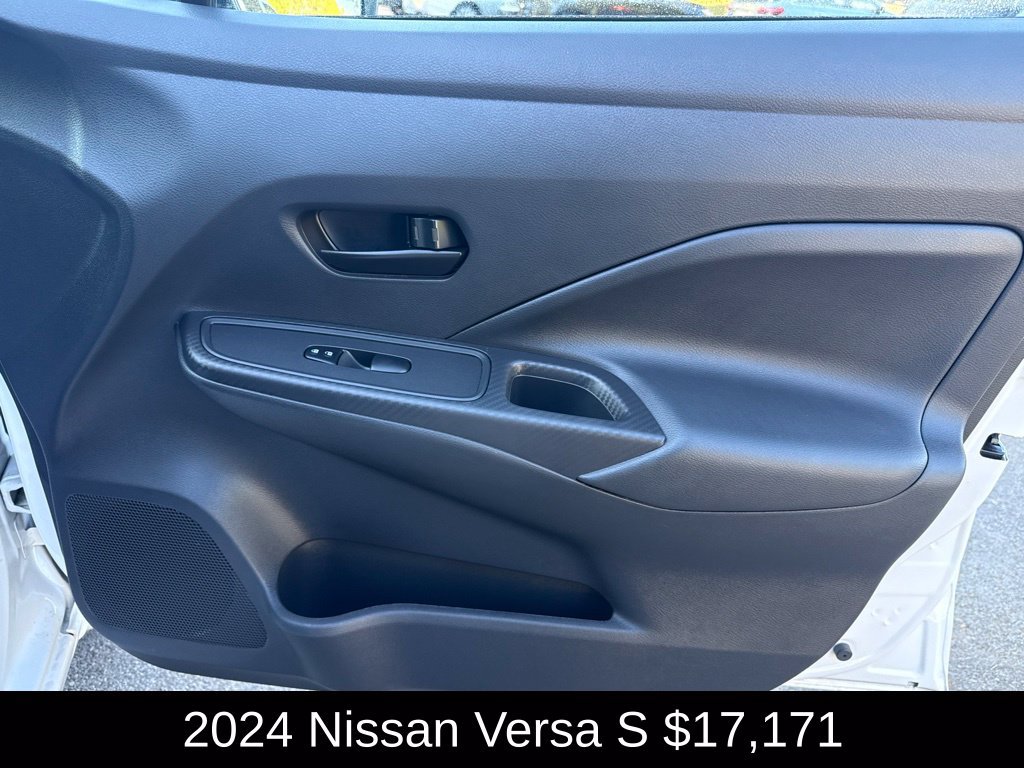 Used 2024 Nissan Versa S w/ Trunk Package FWD image 16