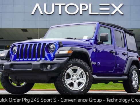 Used 2020 Jeep Wrangler Unlimited Sport S AWD/4WD image 1