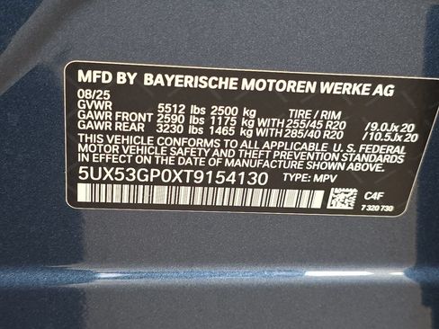 Used 2026 BMW X3 xDrive30i w/ Convenience Package AWD/4WD image 34