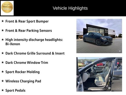 Used 2019 Genesis G80 3.8 w/ Sport Package 02 AWD/4WD image 13