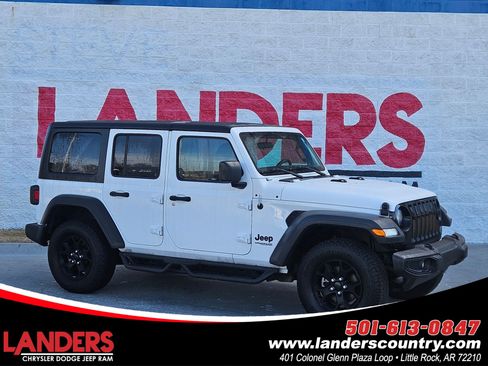Used 2020 Jeep Wrangler Unlimited Sport image 1