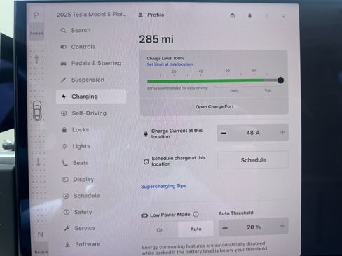 Used 2025 Tesla Model S Plaid AWD/4WD image 4