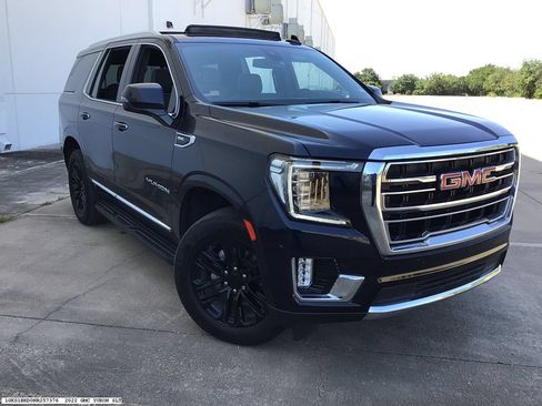 Used 2022 GMC Yukon SLT w/ SLT Premium Package RWD image 4