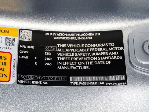 New 2026 Aston Martin Vanquish Convertible image 39