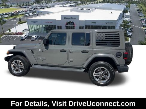 Certified 2020 Jeep Wrangler Unlimited Sahara AWD/4WD image 28