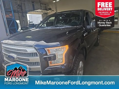 Used 2016 Ford F150 Platinum w/ Equipment Group 701A Luxury AWD/4WD image 1