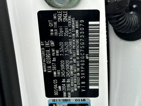 New 2025 Kia Telluride S image 37