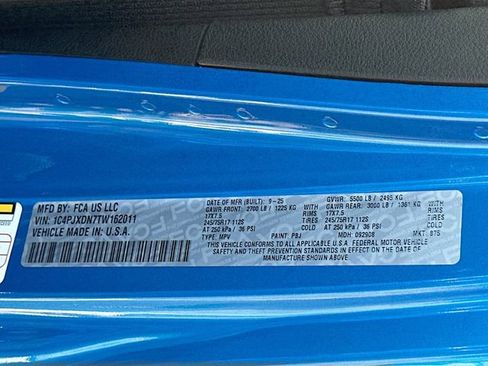 New 2026 Jeep Wrangler Sport S image 20