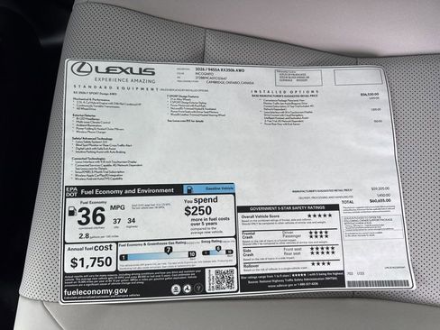 New 2026 Lexus RX 350h image 13