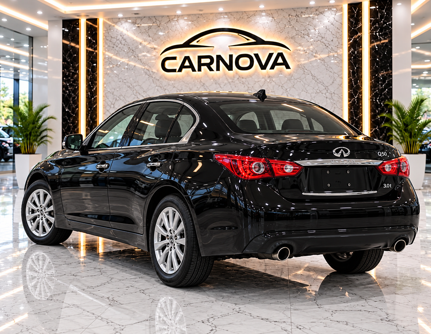 Used 2018 INFINITI Q50 Luxe RWD image 5