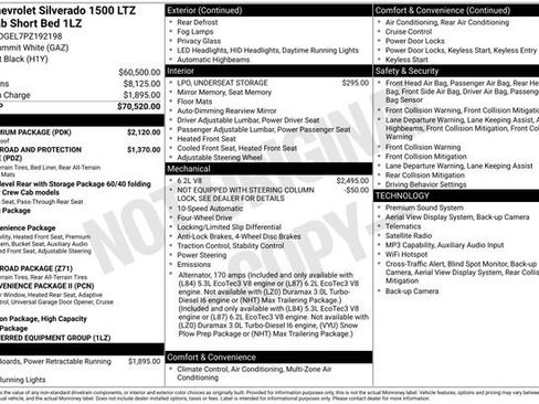 Used 2023 Chevrolet Silverado 1500 LTZ w/ LTZ Premium Package AWD/4WD image 20
