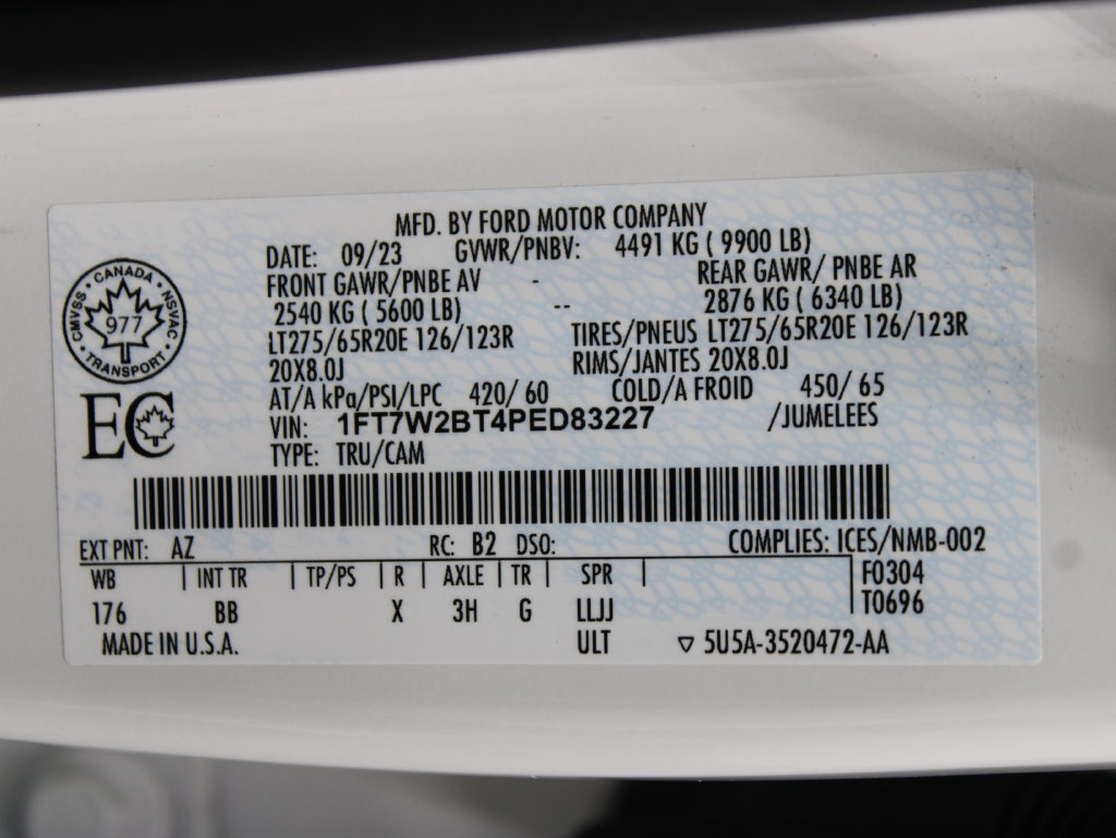 Used 2023 Ford F250 Platinum AWD/4WD image 85