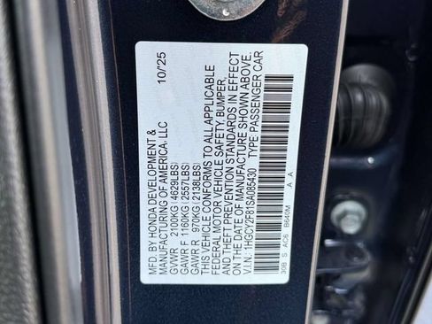 Certified 2025 Honda Accord Touring image 21