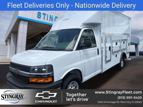 New 2025 Chevrolet Express 3500 w/ Power Convenience Package RWD image 1