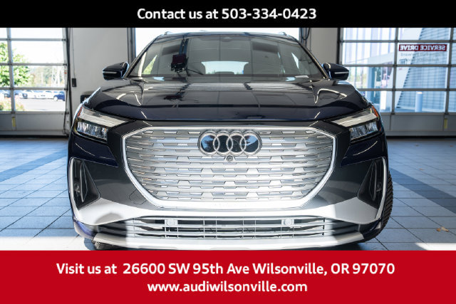 Used 2023 Audi Q4 e-tron Premium Plus w/ Premium Plus AWD/4WD image 2