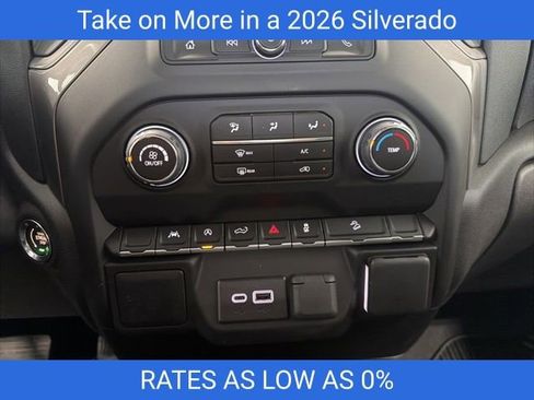 New 2026 Chevrolet Silverado 1500 Custom Trail Boss w/ Dark Appearance Package AWD/4WD image 16