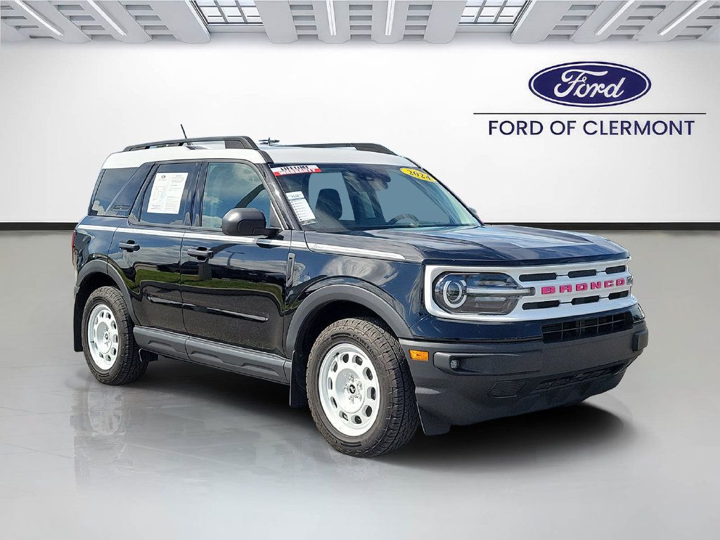 Used 2024 Ford Bronco Sport Heritage w/ Heritage Convenience Package AWD/4WD 360° Tour