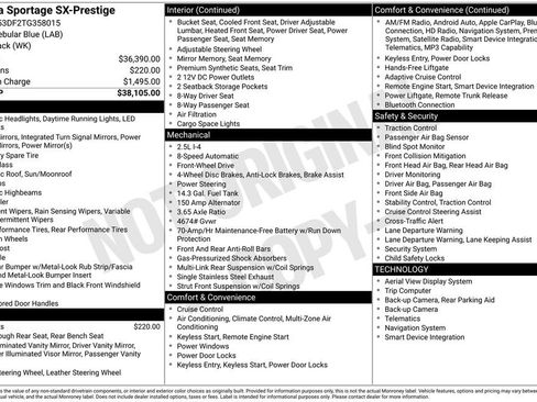 New 2026 Kia Sportage SX FWD image 20