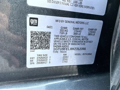 Certified 2021 GMC Sierra 1500 Denali w/ Denali Ultimate Package AWD/4WD image 28