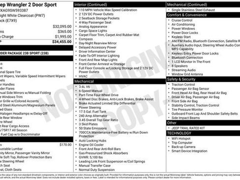 Used 2025 Jeep Wrangler Sport image 31