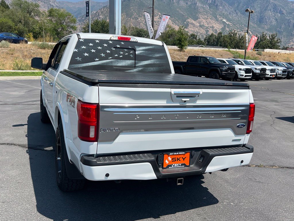 Used 2020 Ford F150 Platinum w/ Technology Package AWD/4WD image 11