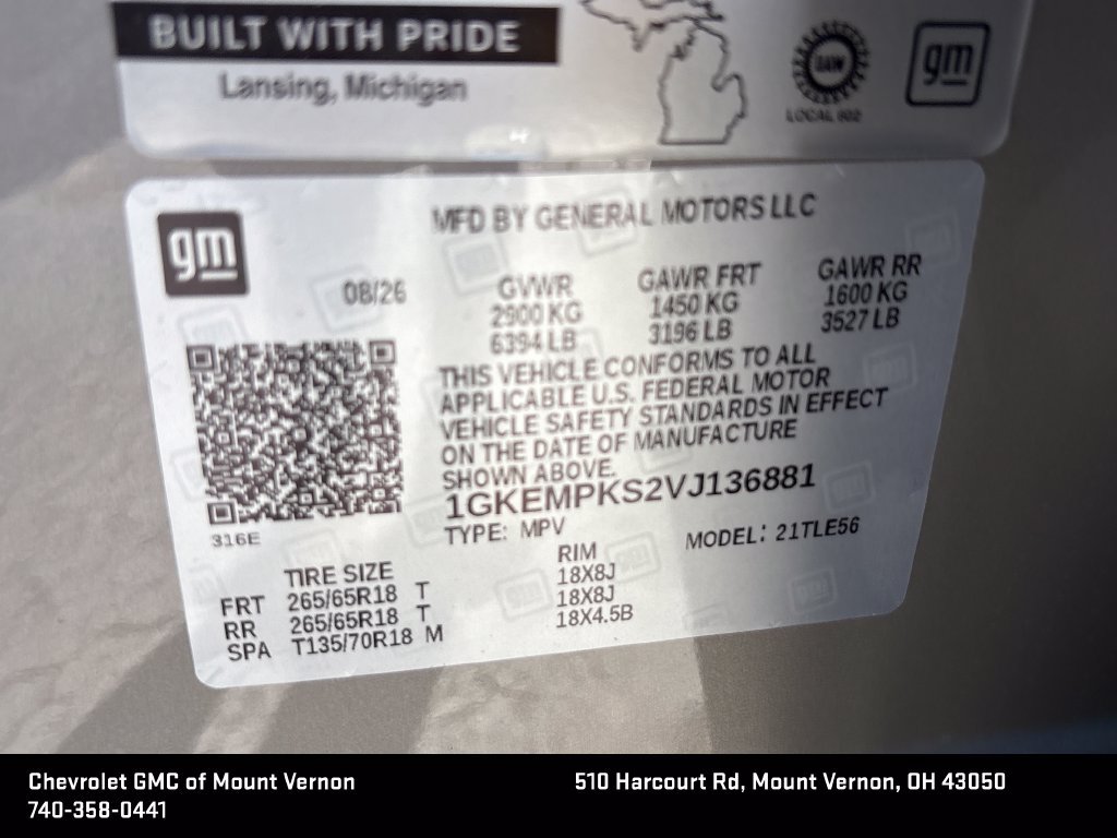 New 2027 GMC Acadia AT4 w/ LPO, Floor Liner Package AWD/4WD image 33