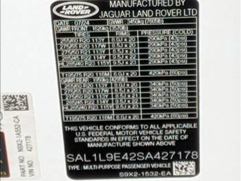 Certified 2025 Land Rover Range Rover Sport Dynamic SE AWD/4WD image 26