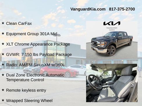 Used 2023 Ford F150 XLT w/ Equipment Group 301A Mid AWD/4WD image 6